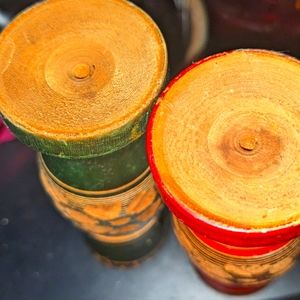 Vintage boho salt n pepper